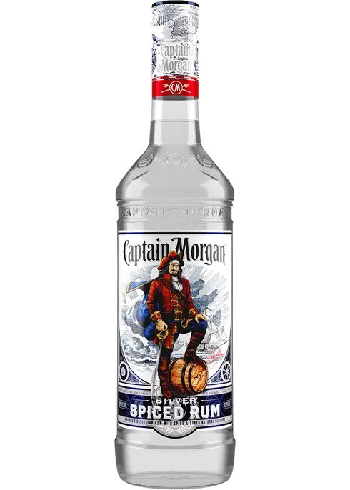 CAPTAIN MORGAN SILVER SPICED RUM 1L