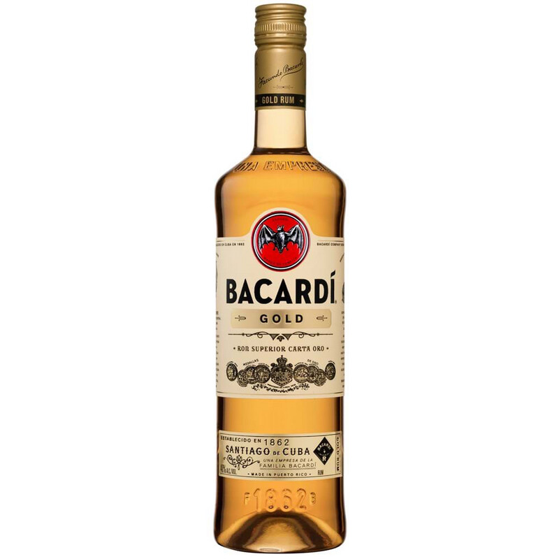 BACARDI GOLD RUM
 1.75L