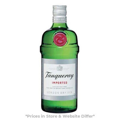 TANQUERAY IMPORTED LONDON DRY GIN 1.75L