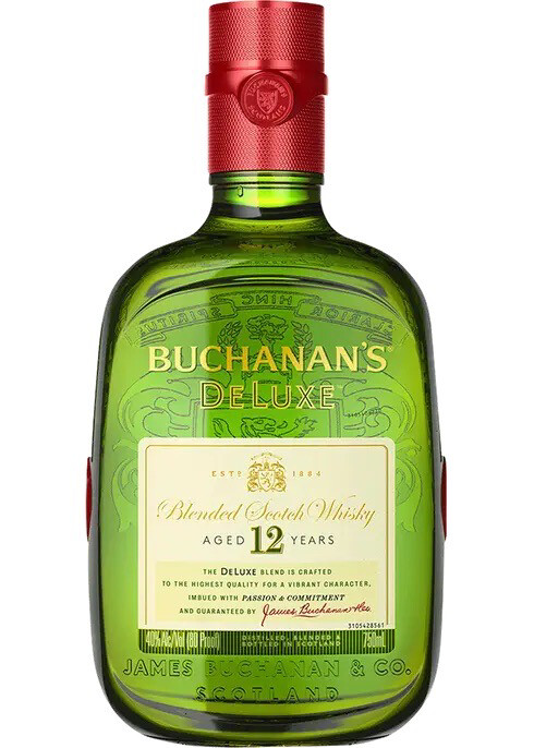 BUCHANAN&#39;S DELUX  SCOTCH WHISKEY 12 YEARS 1L