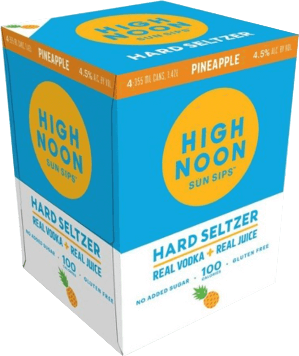 HIGH NOON PINEAPPLE 4PK