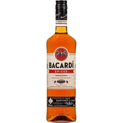 BACARDI GENUINE SPICED RUM
1L