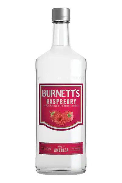 BURNETT&#39;S RASPBERRY VODKA 1L