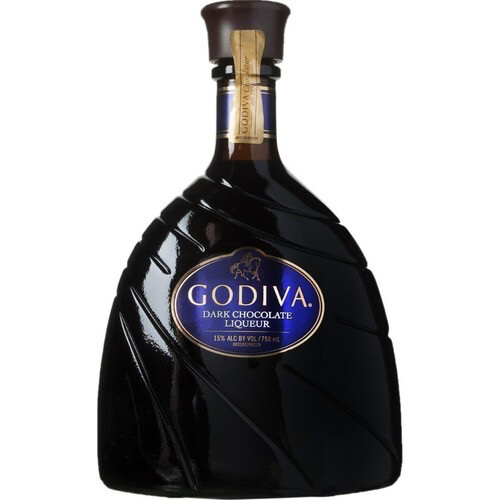 GODIVA DARK CHOCOLATE LIQUEUR 750ml