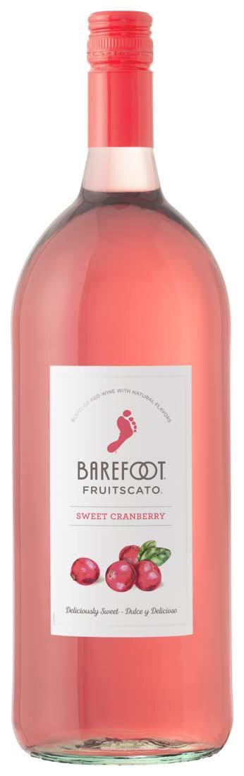 BAREFOOT SWEET CRANBERRYY 1.5L