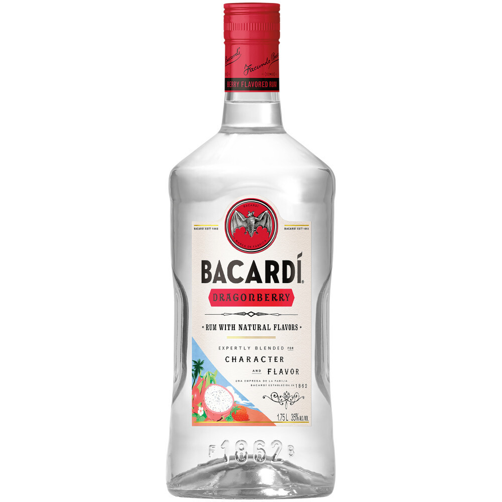 BACARDI DRAGONBERRY RUM
 1.75L