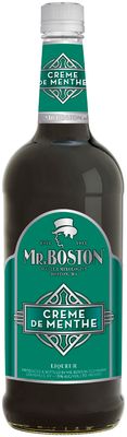 MR. BOSTON CREME MENTHE SCHNAPPS  1L