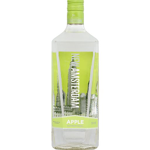 NEW AMSTERDAM APPLE VODKA 1.75L