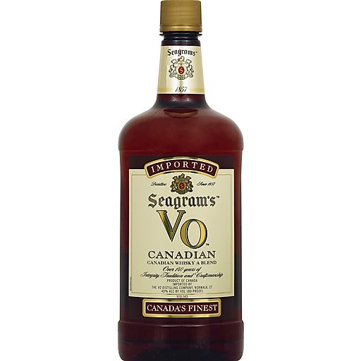 SEAGRAM&#39;S VO CANADIAN 
BLENDED WHISKEY 1.75L