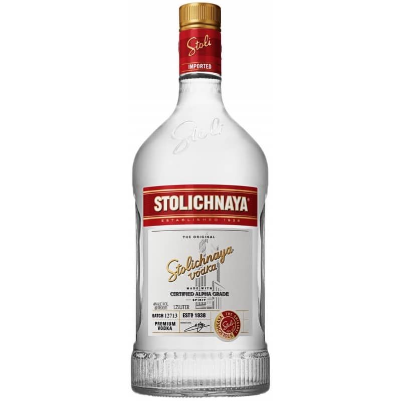 STOLICHNAYA VODKA 1.75L