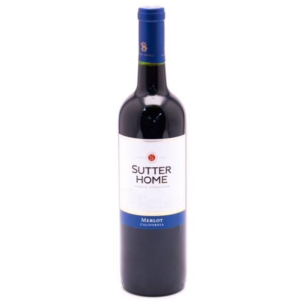 SUTTER HOME MERLOT 750ML