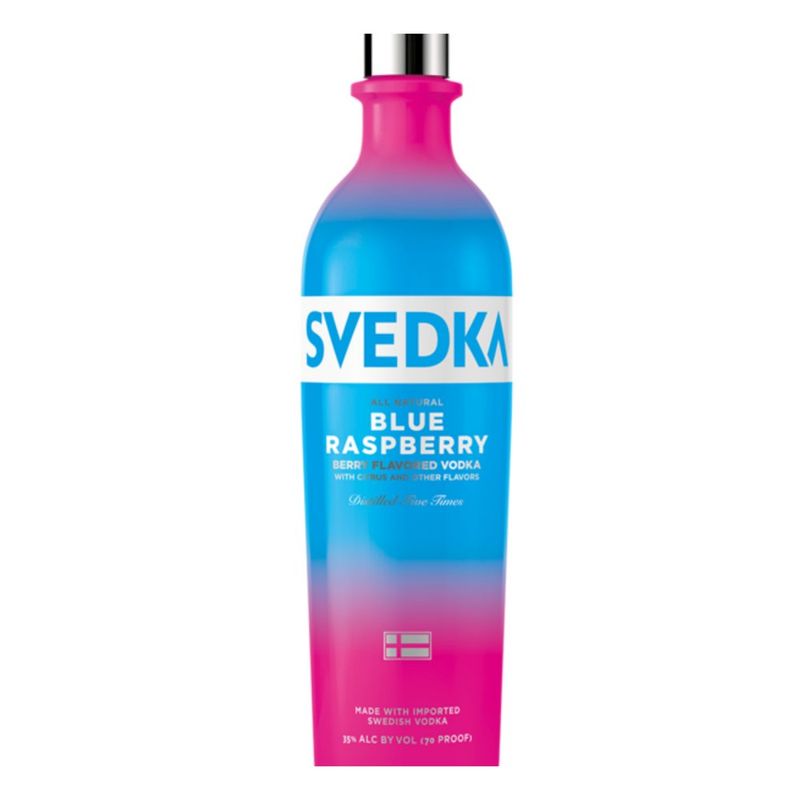 SVEDKA BLUE RASPBERRY 
VODKA 1.75L