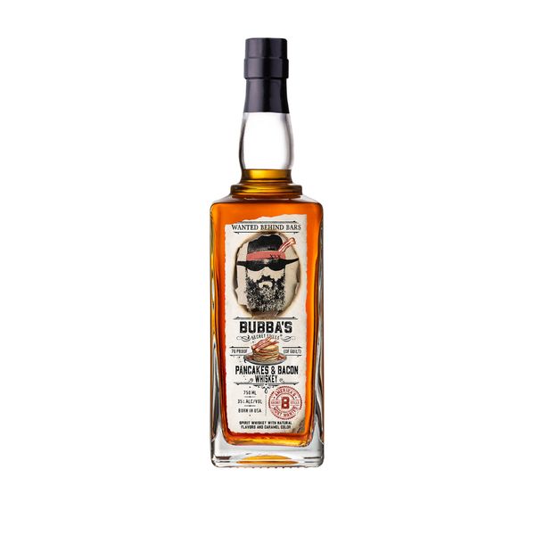 Bubba&#39;s Pancake &amp; Bacon Whiskey 750ml