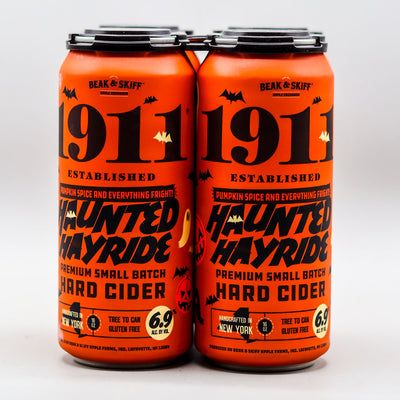1911 Hayride Pumpkin Spice Hard Cider 4pk