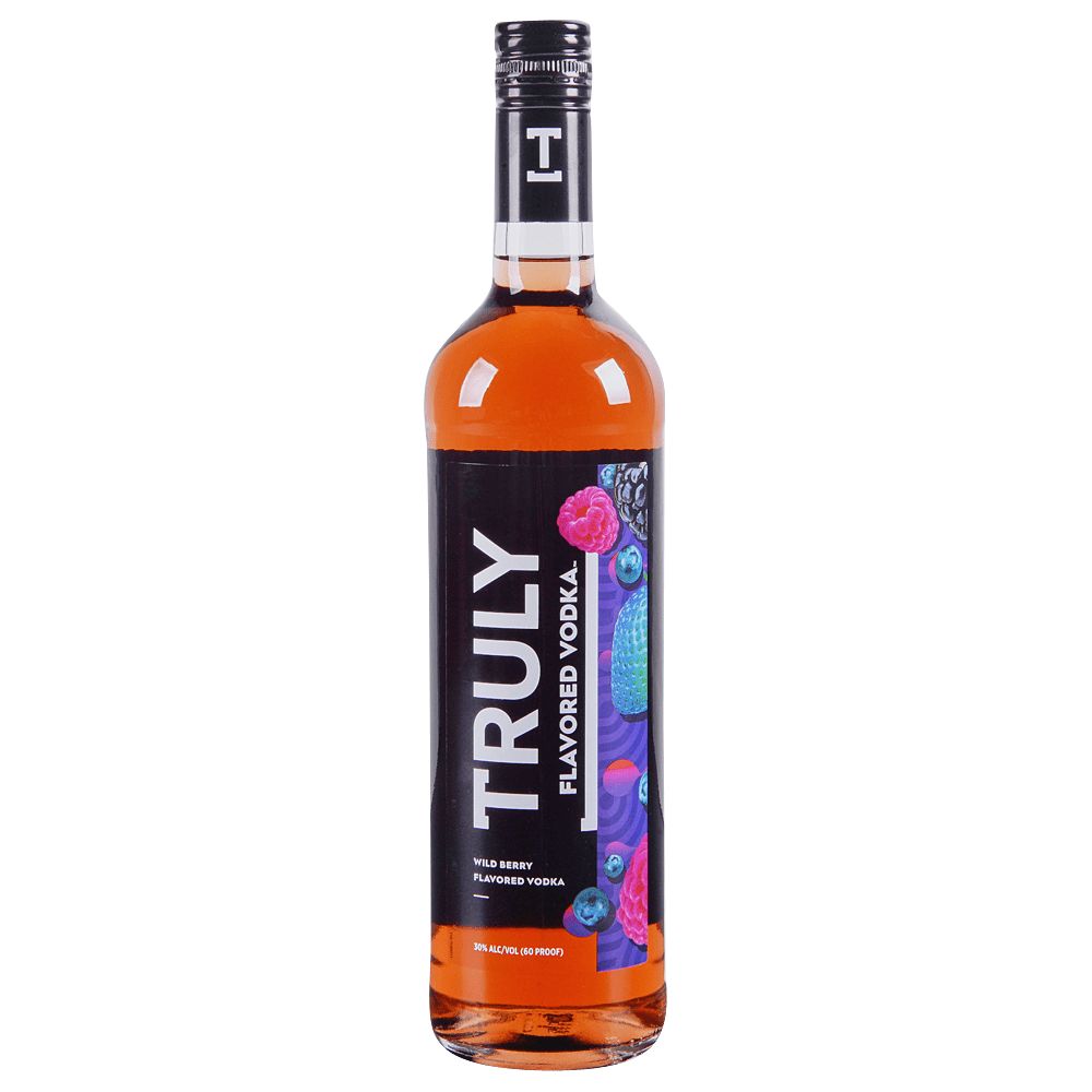 TRULY FLAVORED VODKA WILD BERRY 1L