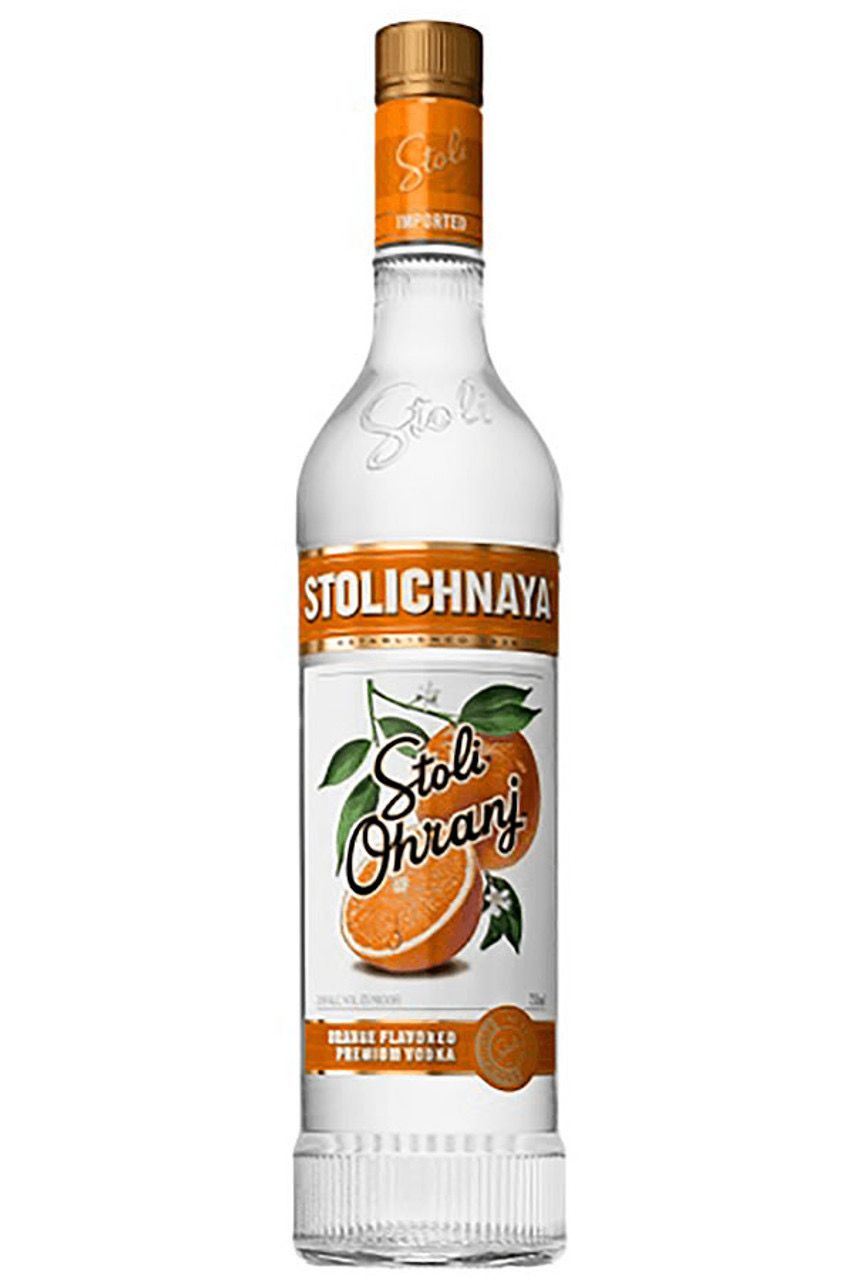 STOLICHNAYA VODKA  ORANGE 1L