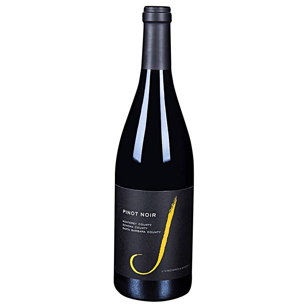 J VINEYARDS PINOT NOIR CALIFORNIA 750ML