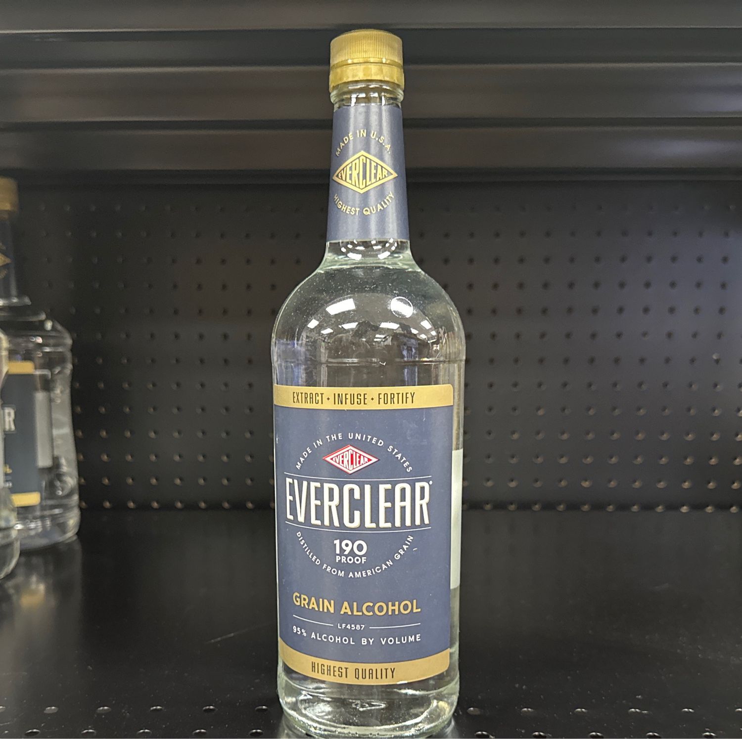 EVERCLEAR VODKA 190PROOF 1L