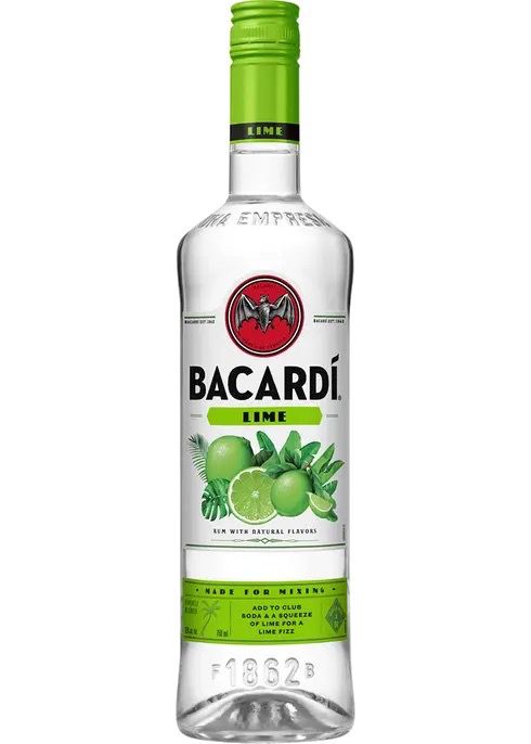 BACARDI LIME RUM 1L