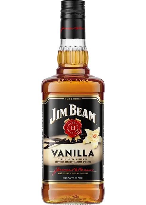 JIM BEAM VANILLA  KENTUCKY BOURBON 1L