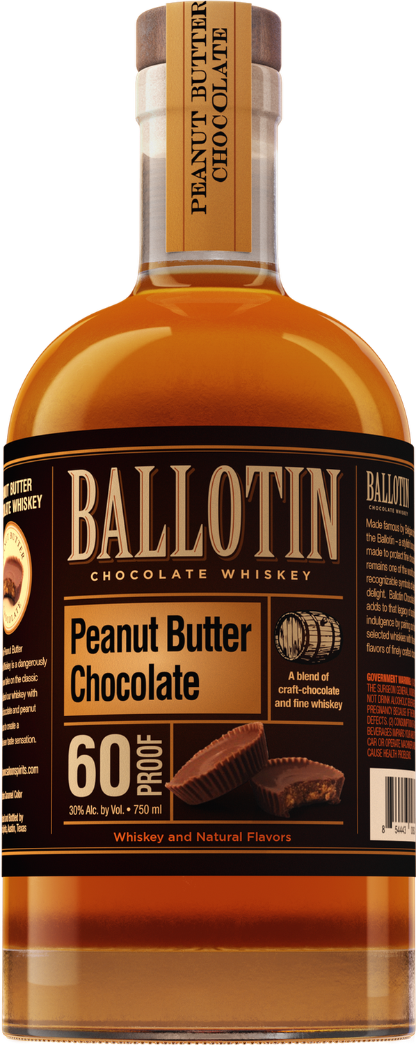 BALLOTIN PEANUT BUTTER CHOCOLATE WHISKEY