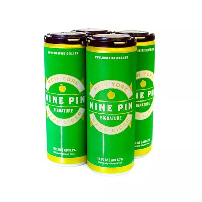 Nine Pin Signature Cider 4pk cans