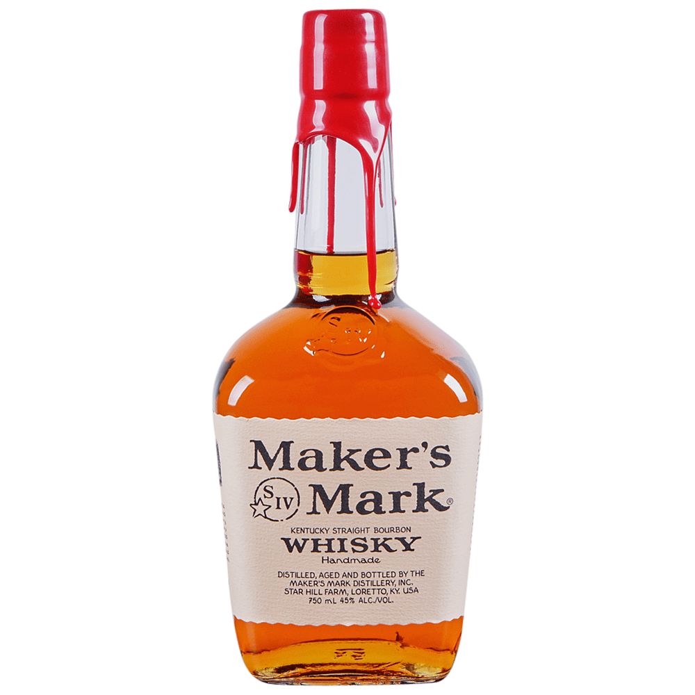 MAKER'S MARK HANDMADE  KENTUCKY STRAIGHT BOURBON WHISKEY 1L