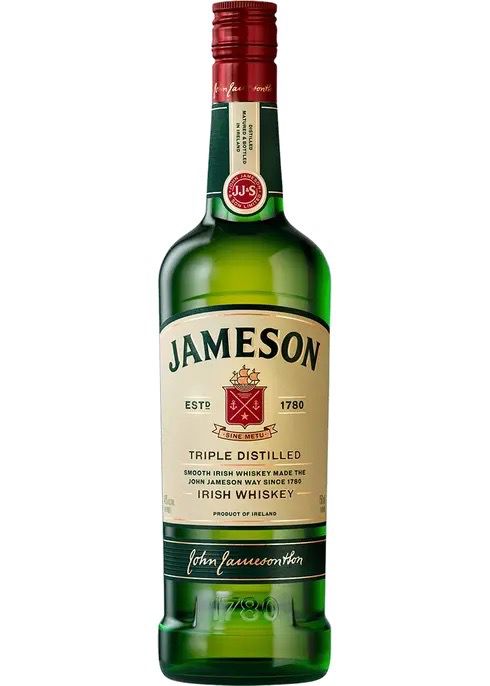 JAMESON TRIPLE DISTILLED IRISH WHISKEY 1L