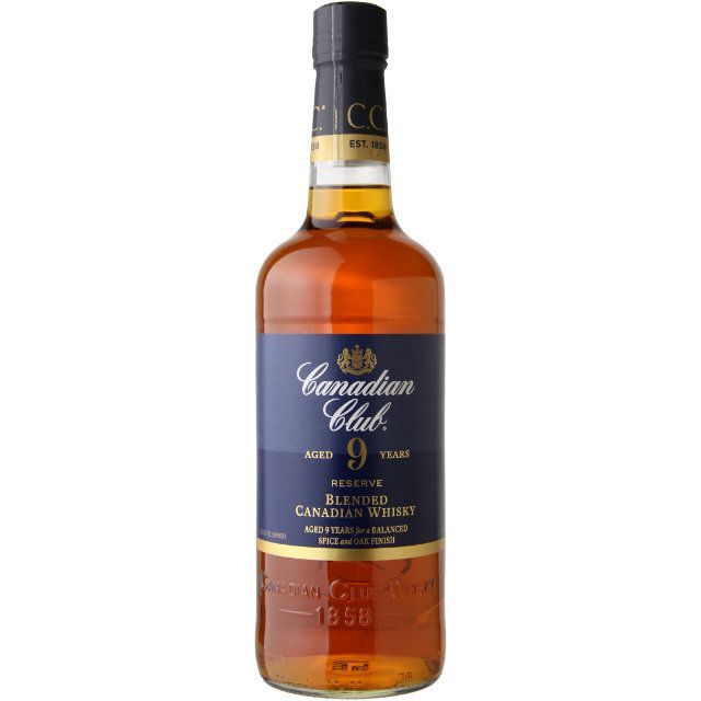 CANADIAN CLUB RESERVE 9 YEARS  WHISKEY 1.75