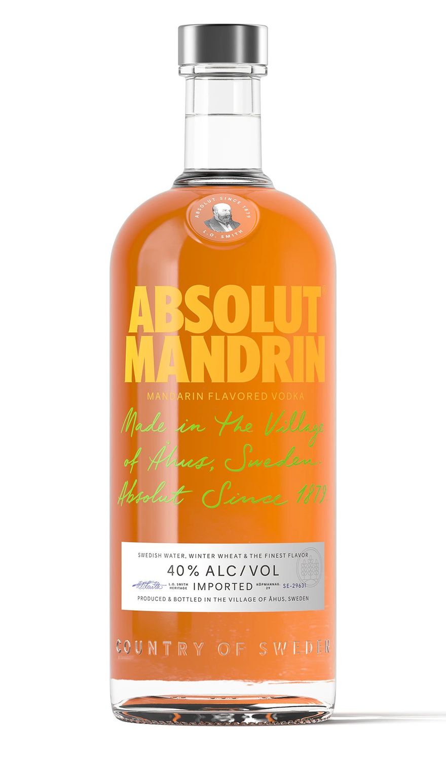 ABSOLUTE MANDRINE VODKA 1L