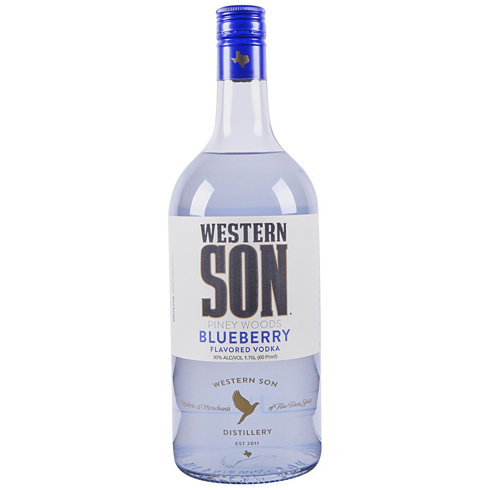 WESTERN SON BLUEBERRY  FLAVORED VODKA 1L