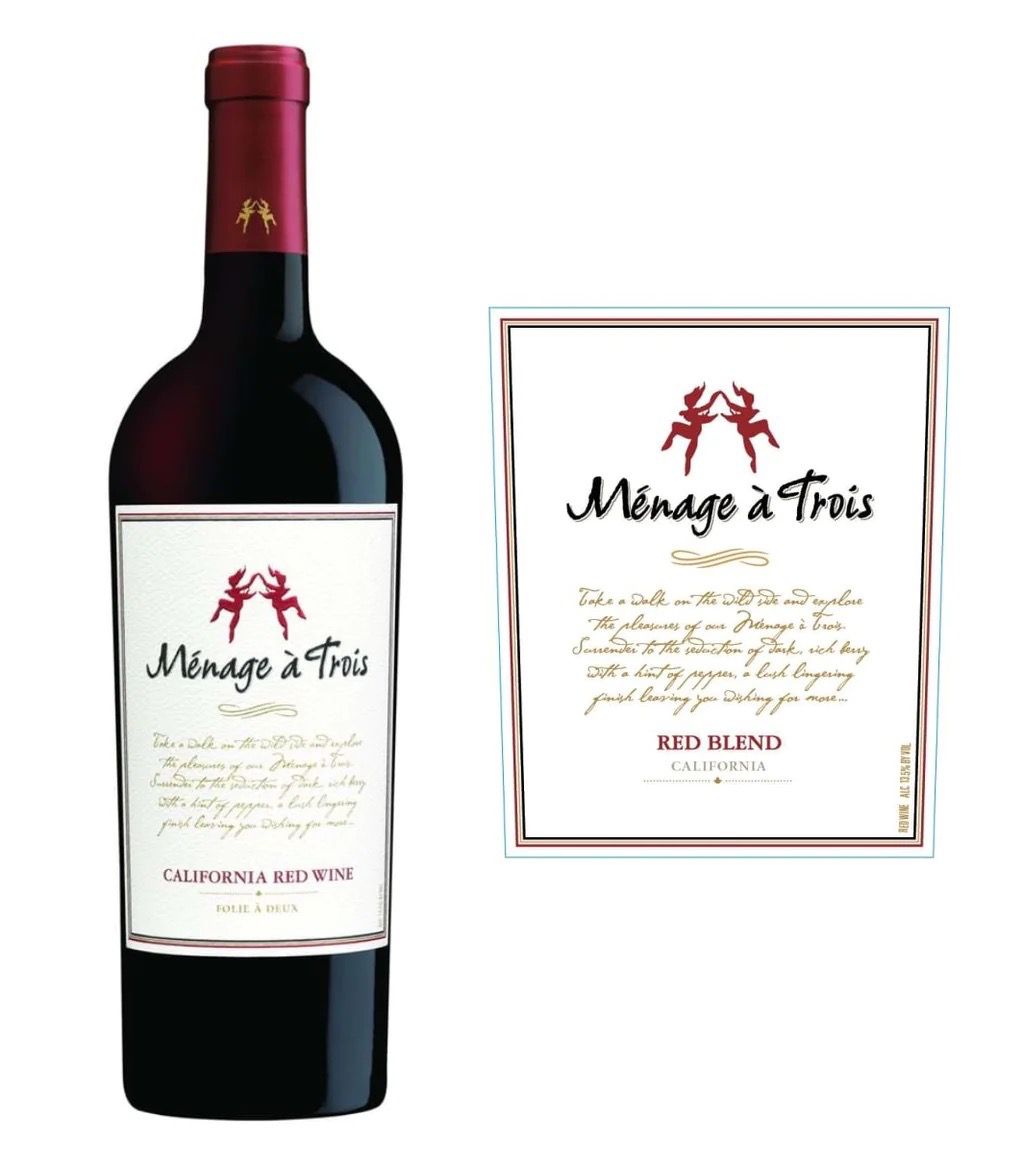 MENAGE A TROIS RED BLEND  750ML