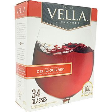 Peter Vella vineyards Delicious Red 5L
