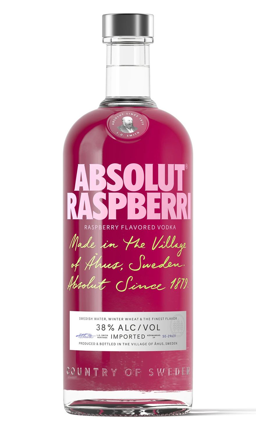 ABSOLUTE RASPBERRY VODKA 1L
