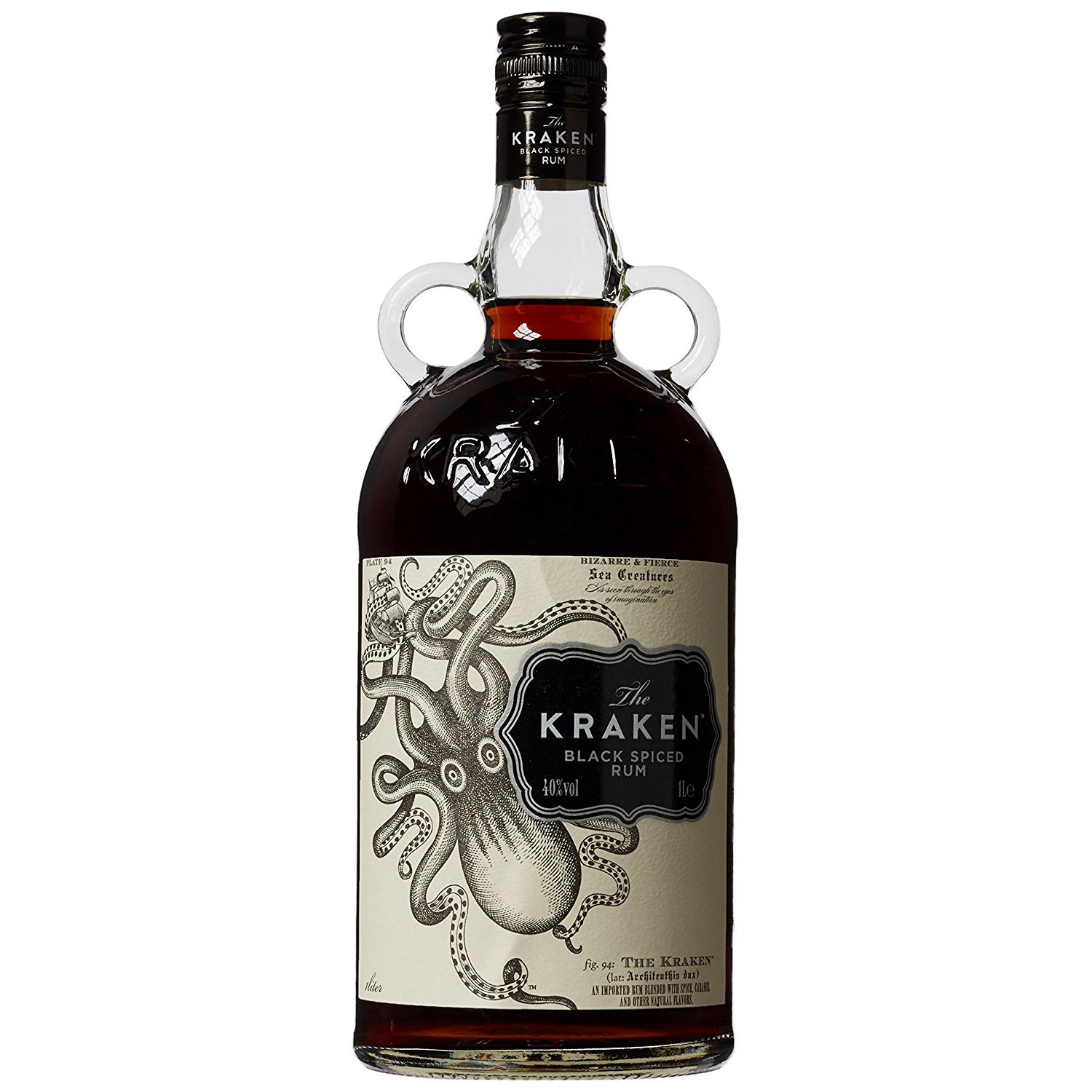 THE KRAKEN BLACK SPICED RUM 1L