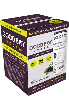 Good Boy Blackberry  Iced Tea &amp; lemonade 4pk