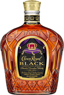 CROWN ROYAL BLACK WHISKEY 1L