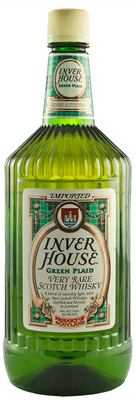 INVER HOUSE GREEN PLAID BLENDED SCOTCH WHISKEY 1.75L