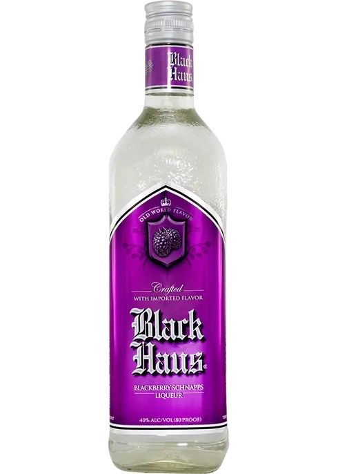 BLACK HAUS LIQUEUR BLACKBERRY SCHAPPS 1L