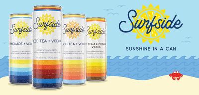 SURFSIDE ICED TEA VARIETY  8PK CANS