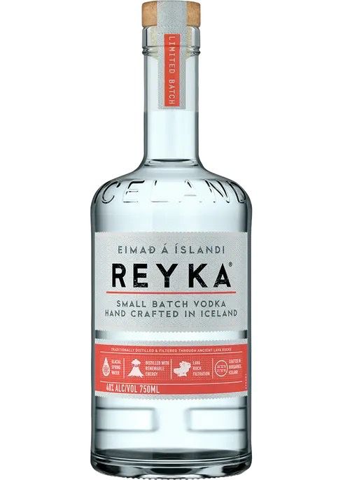 REYKA VODKA  EIMAD A ISLANDI 1L
