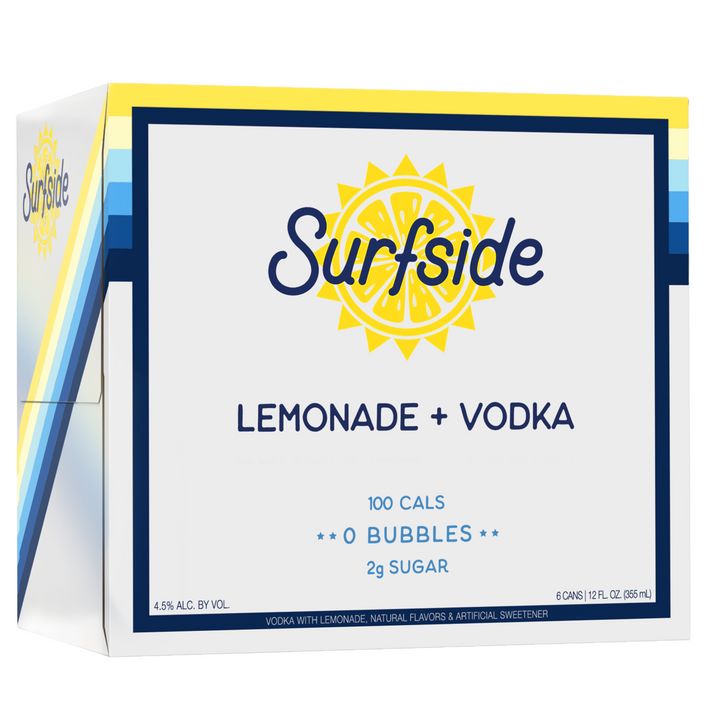 Surfside Lemonade 4pk cans