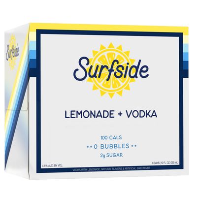 Surfside Lemonade 4pk cans