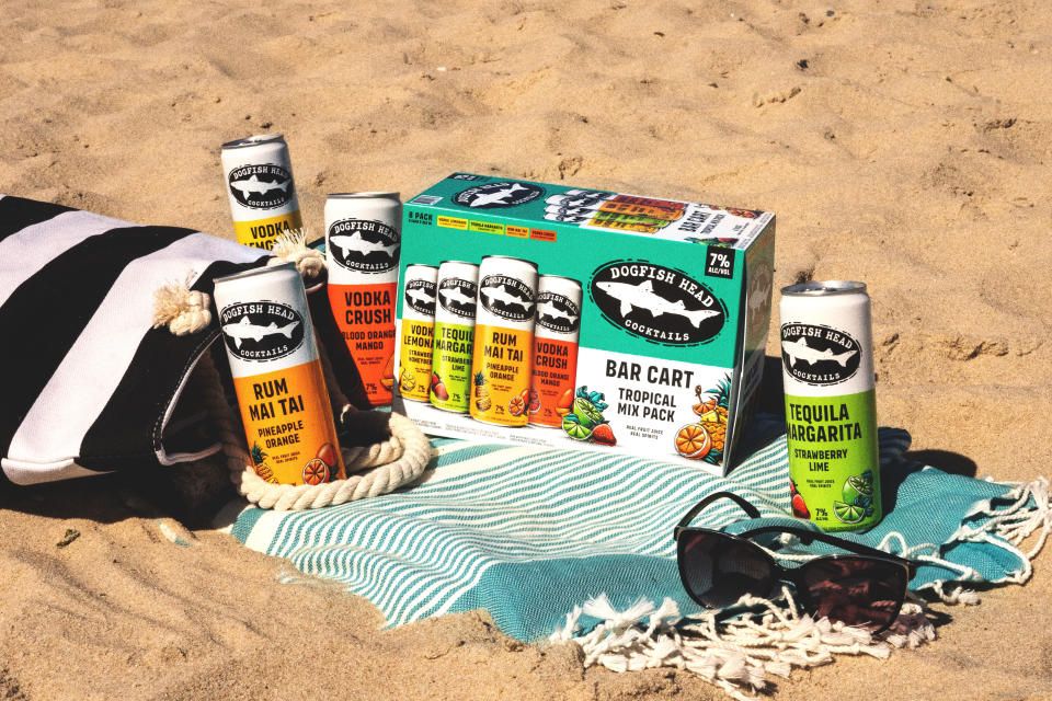 DOGFISH HEAD BAR CART TROPICAL MIX 8PK CANS