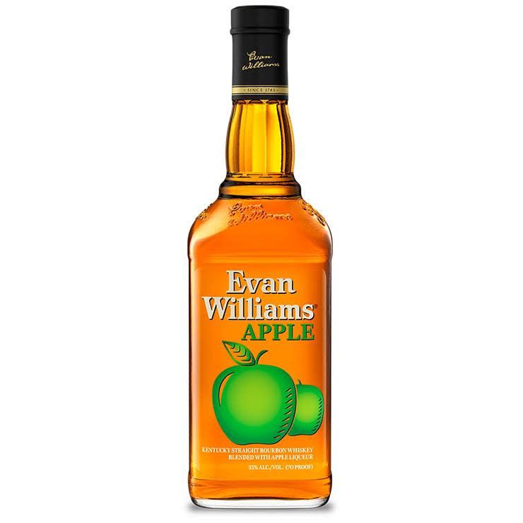 EVAN WILLIAMS APPLE KENTUCKY STRAIGHT BOURBON 1.75L