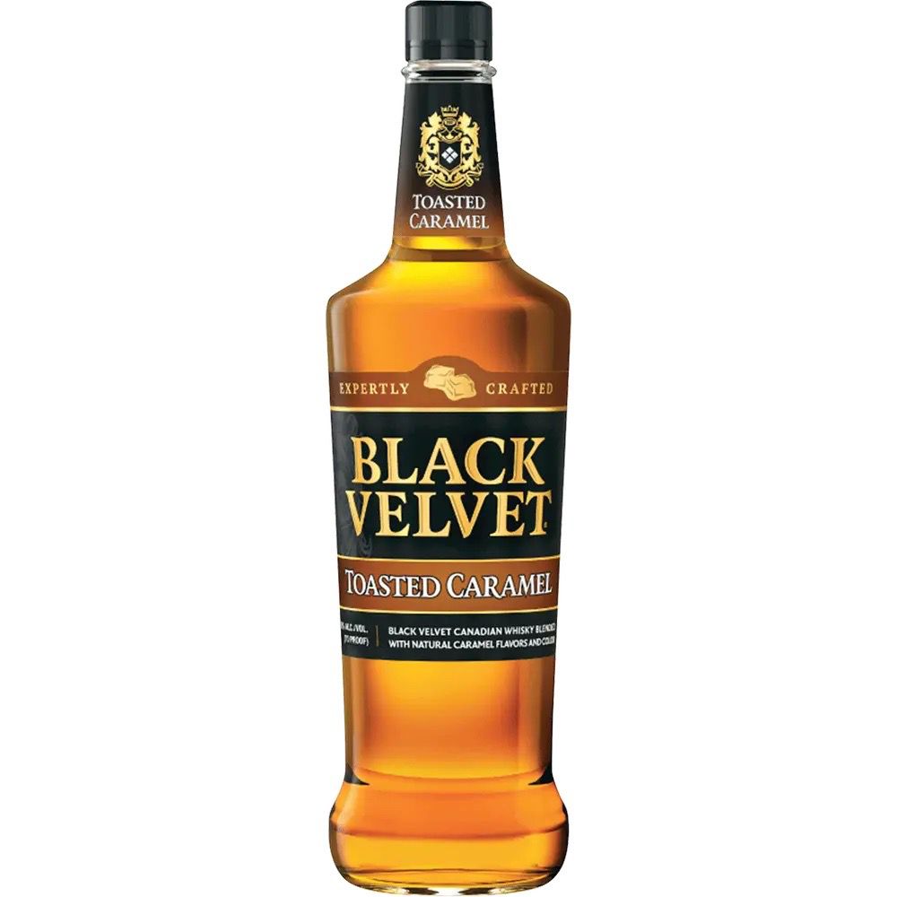 BLACK VELVET TOASTED CARAMEL WHISKEY 1.75L