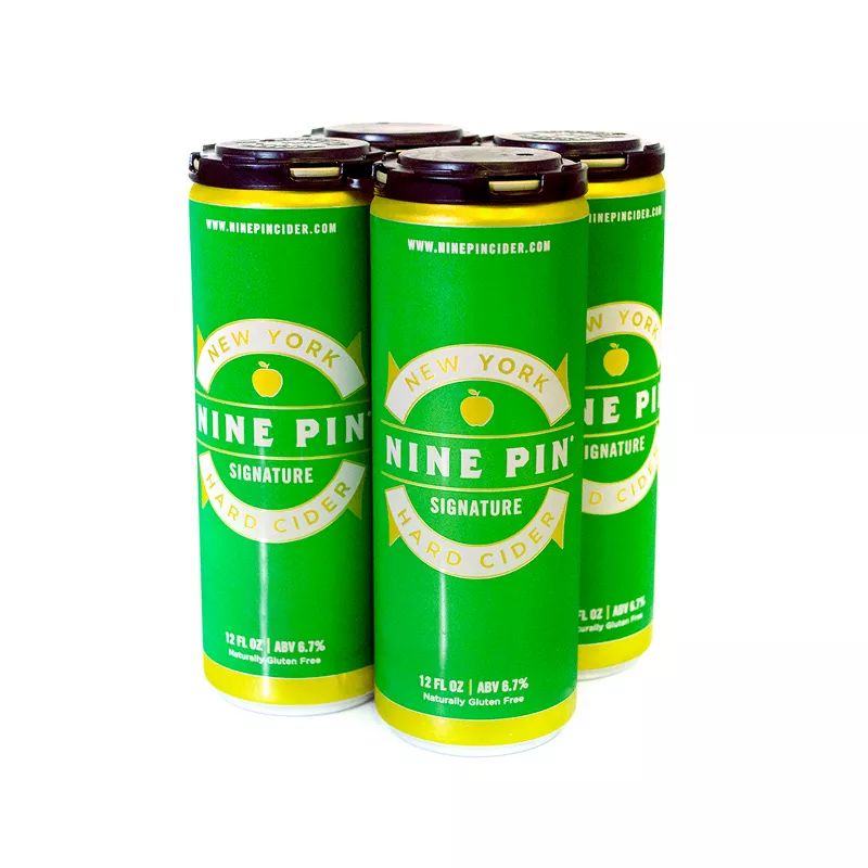 Nine Pin Signature Cider 4pk cans