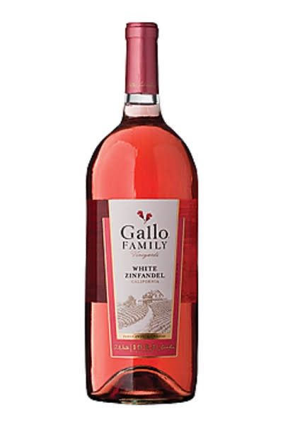 GALLO FAMILY WHITE ZINFANDEL 1.5L