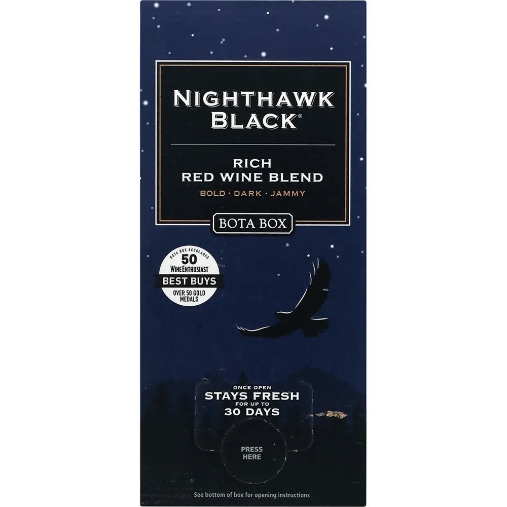 BOTA BOX  NIGHTHAWK RED WINE BLEND 3L