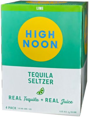 HIGH NOON TEQUILA SELZER LIME 4PK
